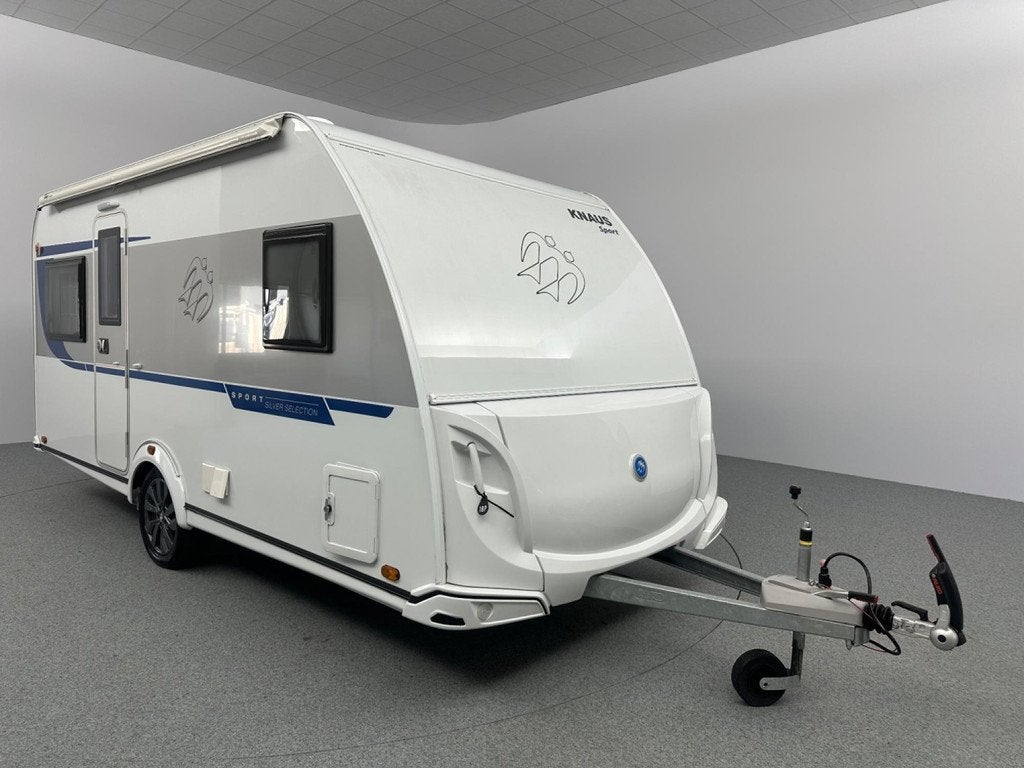Knaus Sport 450 FU Silver Selection Mover Zakluifel, Rondzit, 4 tot 5 meter, Lengtebed, Knaus