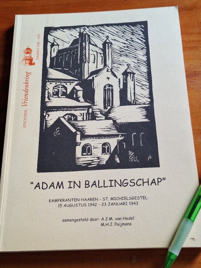 Adam in Ballingschap Kampkranten Haaren, Ophalen of Verzenden, Tweede Wereldoorlog, Zo goed als nieuw, Overige onderwerpen
