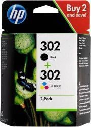 HEMA Cartridge HP 302 Zwart kleur 2 Stuks, N, N, Nieuw, Ophalen of Verzenden