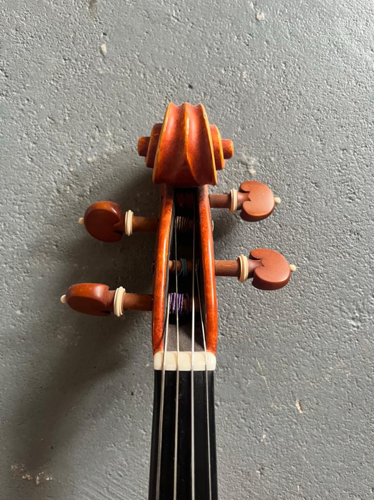 Fraaie 15" altviool viola Nederlandse bouwer alto violin, Altviool, Ophalen of Verzenden, Zo goed als nieuw, 4/4-viool
