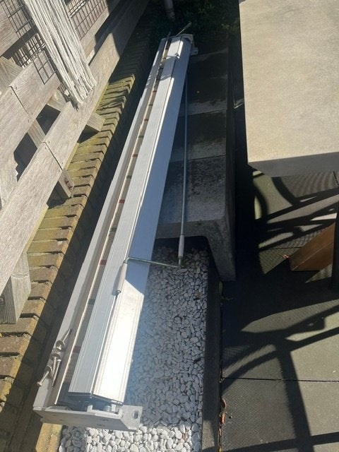 Zonnescherm, Ophalen, Gebruikt, Minder dan 250 cm, 150 tot 300 cm