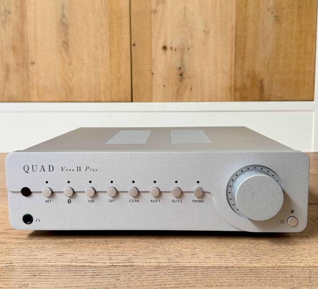 QUAD Venice II all-in-one versterker, Zo goed als nieuw, 60 tot 120 watt, Stereo, Ophalen