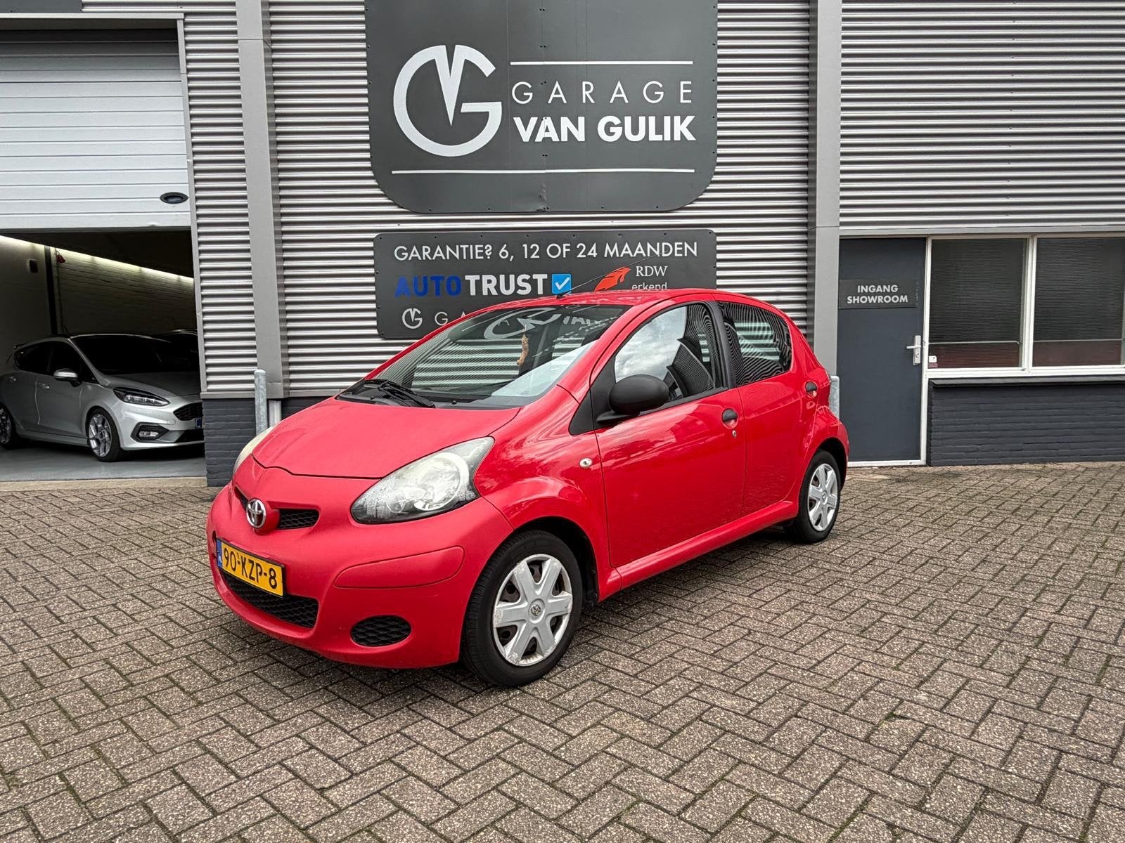 Toyota Aygo 1.0-12V Access 68PK Airco,5deurs,Radio/CD Speler, Voorwielaandrijving, Stof, Gebruikt, 4 stoelen