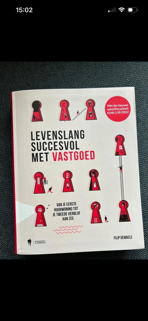 Boek ‘Levenslang succesvol met vastgoed’, Boeken, Ophalen of Verzenden, Gelezen, Geld en Beleggen