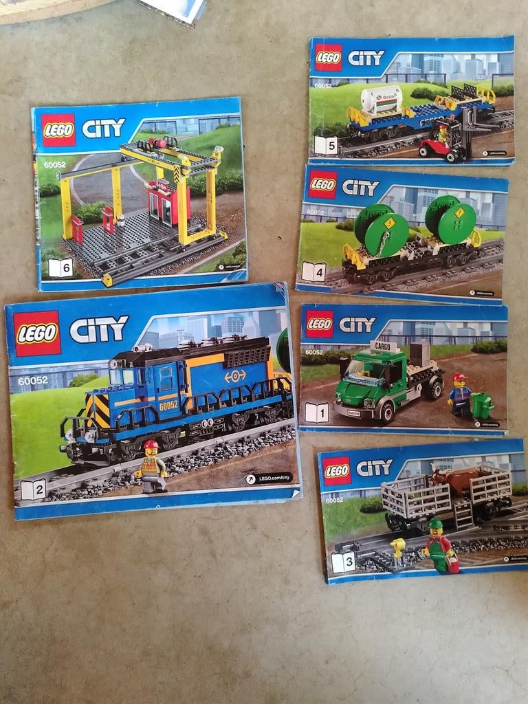 Lego city vrachttrein 60052 compleet!, Ophalen of Verzenden, Plaatje