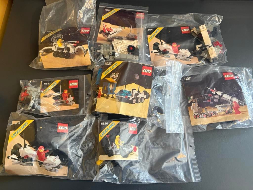 Partij lego classic space sets, Lego, Lego, Verzenden, Zo goed als nieuw