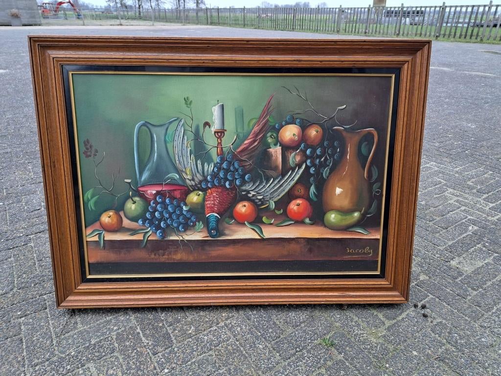 Diverse Schilderijen en Boorduurschilderijen, Ophalen, Gebruikt, 75 tot 100 cm, Schilderij