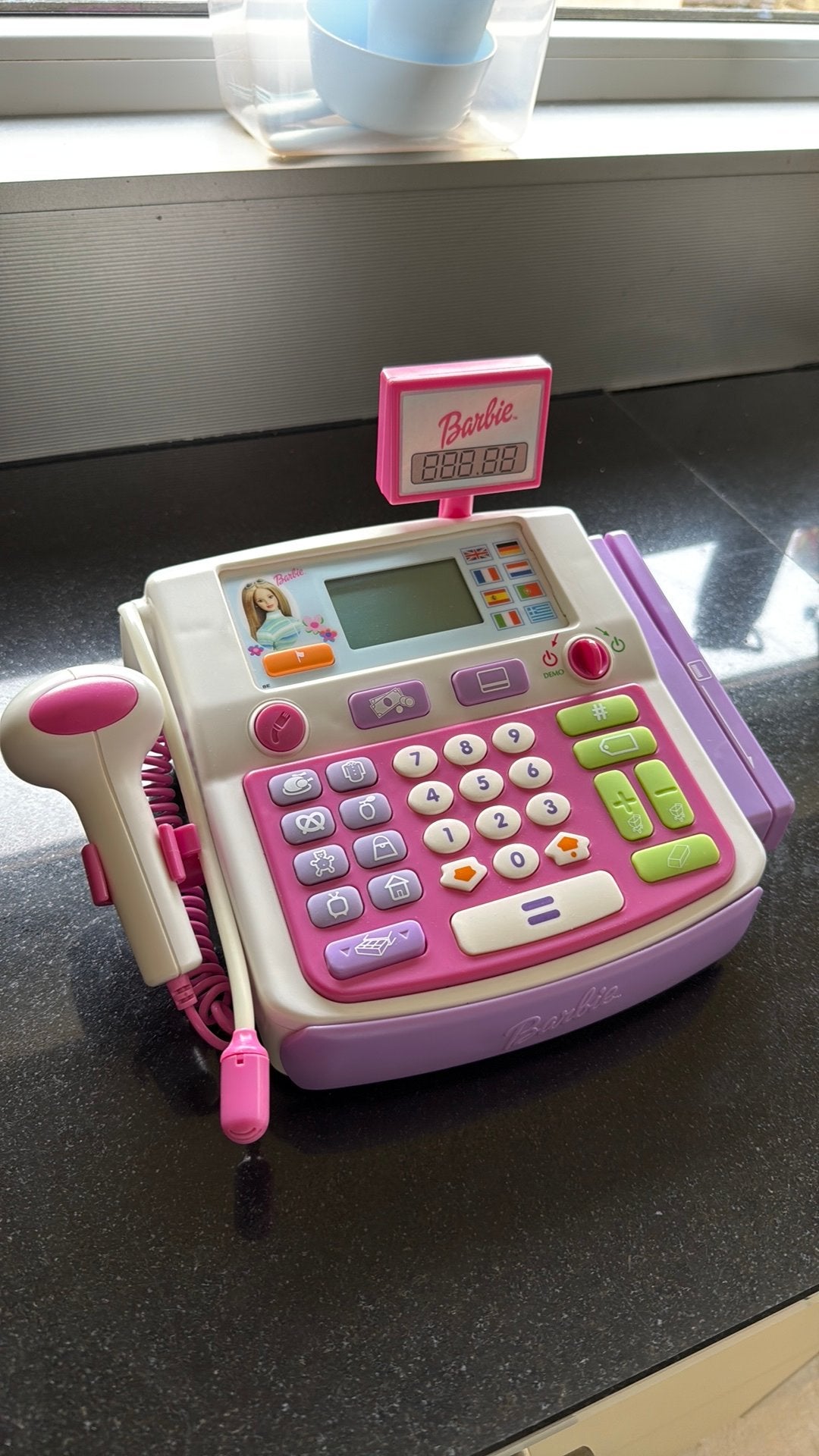 Vintage Barbie Cash Register Shop with Me 90s Mattel, Ophalen of Verzenden, Zo goed als nieuw, Meisje