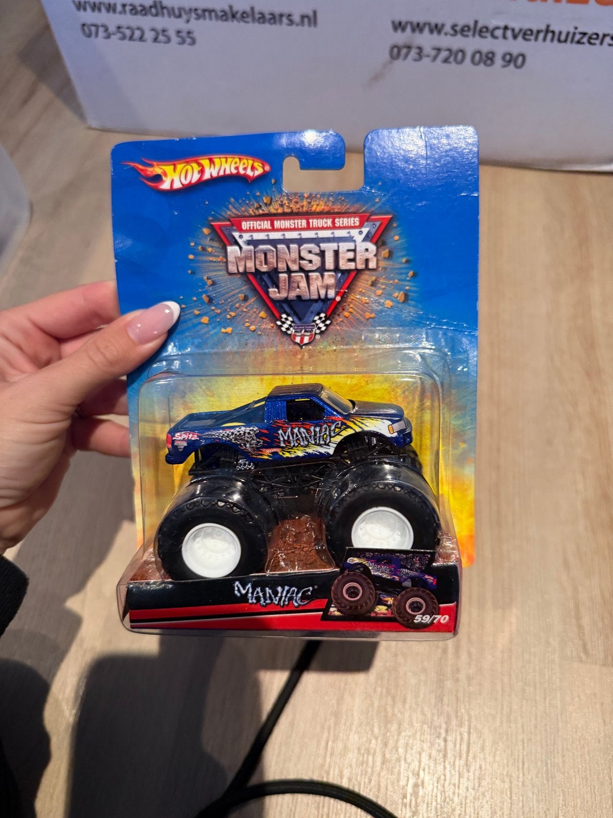 Hot Wheels Monster Jam Maniac - Nieuw in verpakking, Ophalen of Verzenden, Nieuw