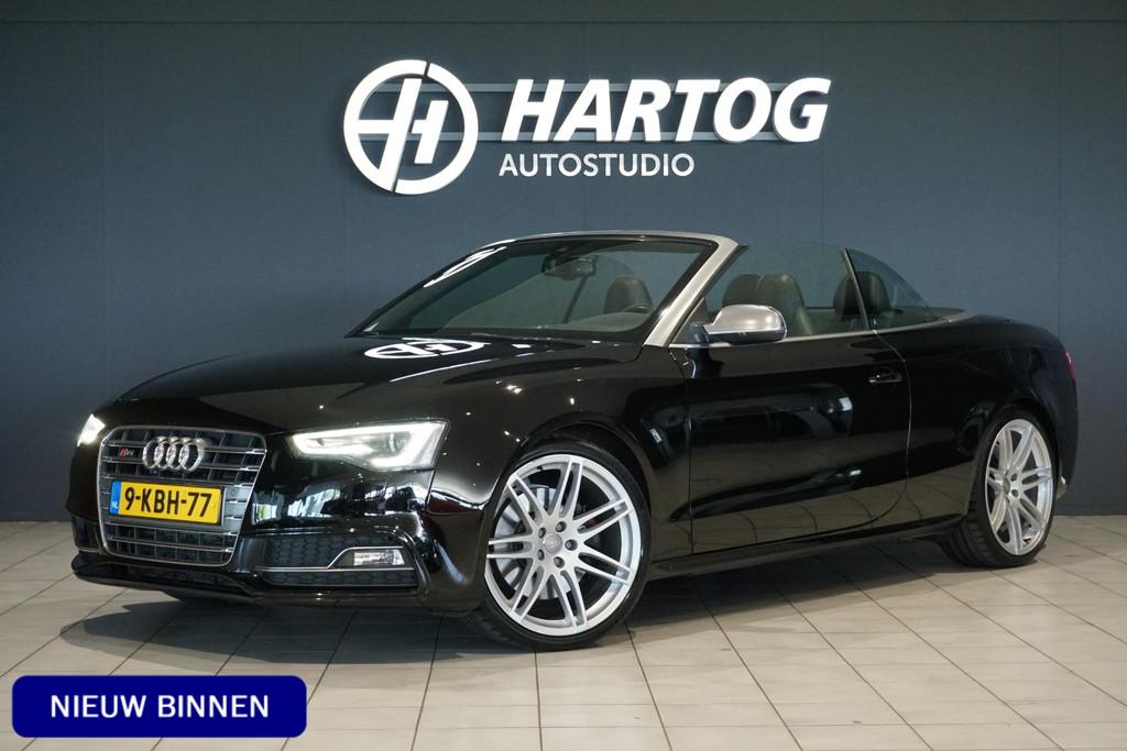 Audi A5 Cabriolet 3.0 TFSI S5 quattro Pro Line + B&O / CAMER, Auto's, Audi, Automaat, Euro 5, Gebruikt, Zwart