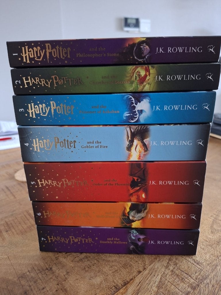 Harry Potter serie - Engels, Boeken, Ophalen, Zo goed als nieuw, J.K. Rowling