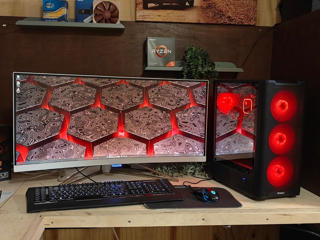 Complete PC. Garantie /Ryzen 5 /RTX5050 /32GBRAMM /500GBSSD, Computers en Software, Desktop Pc's, 32 GB, Zelf gebouwde pc, Nieuw