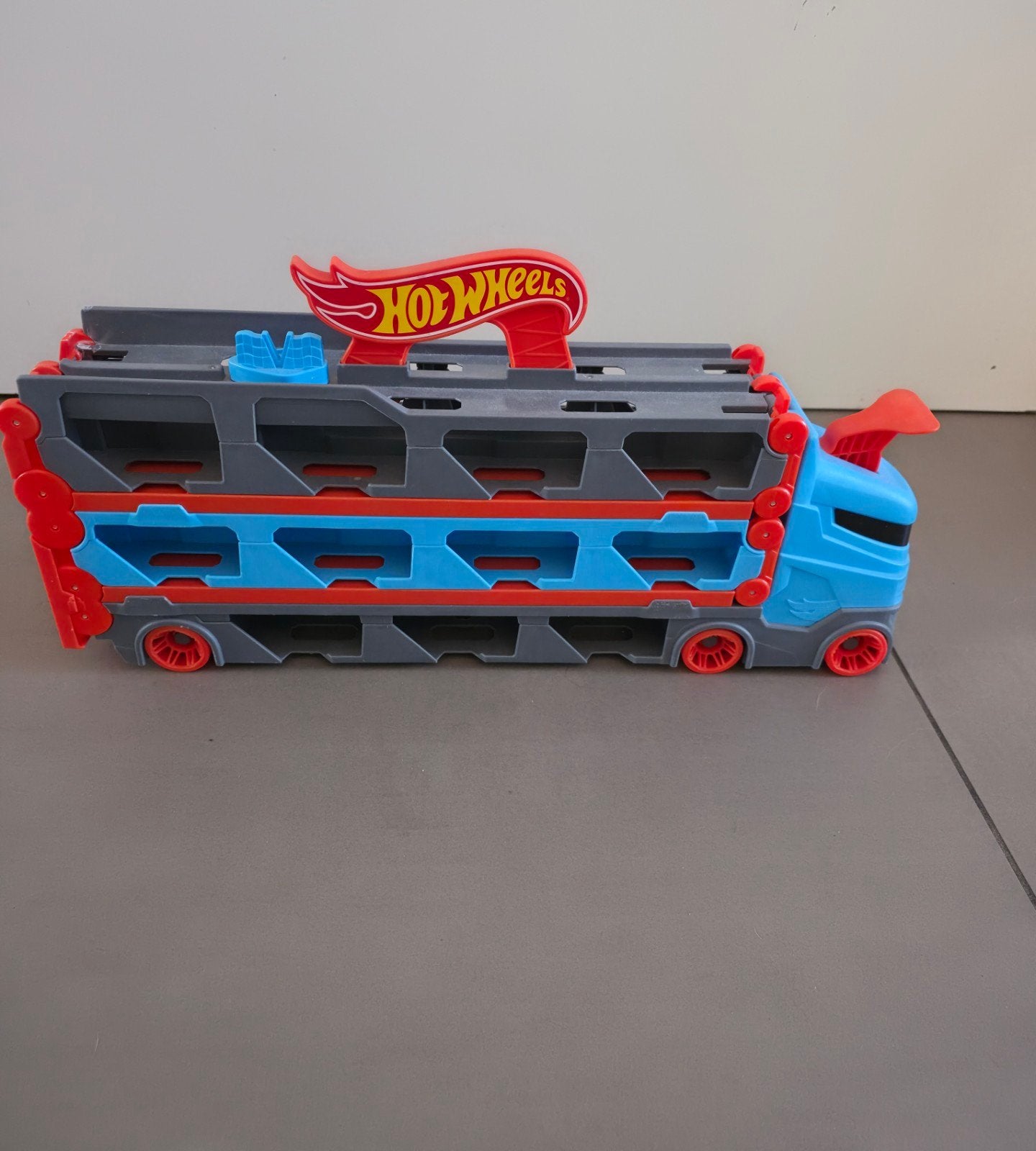 Hot Wheels Mega Transporter Vrachtwagen Opslag, Ophalen, Gebruikt