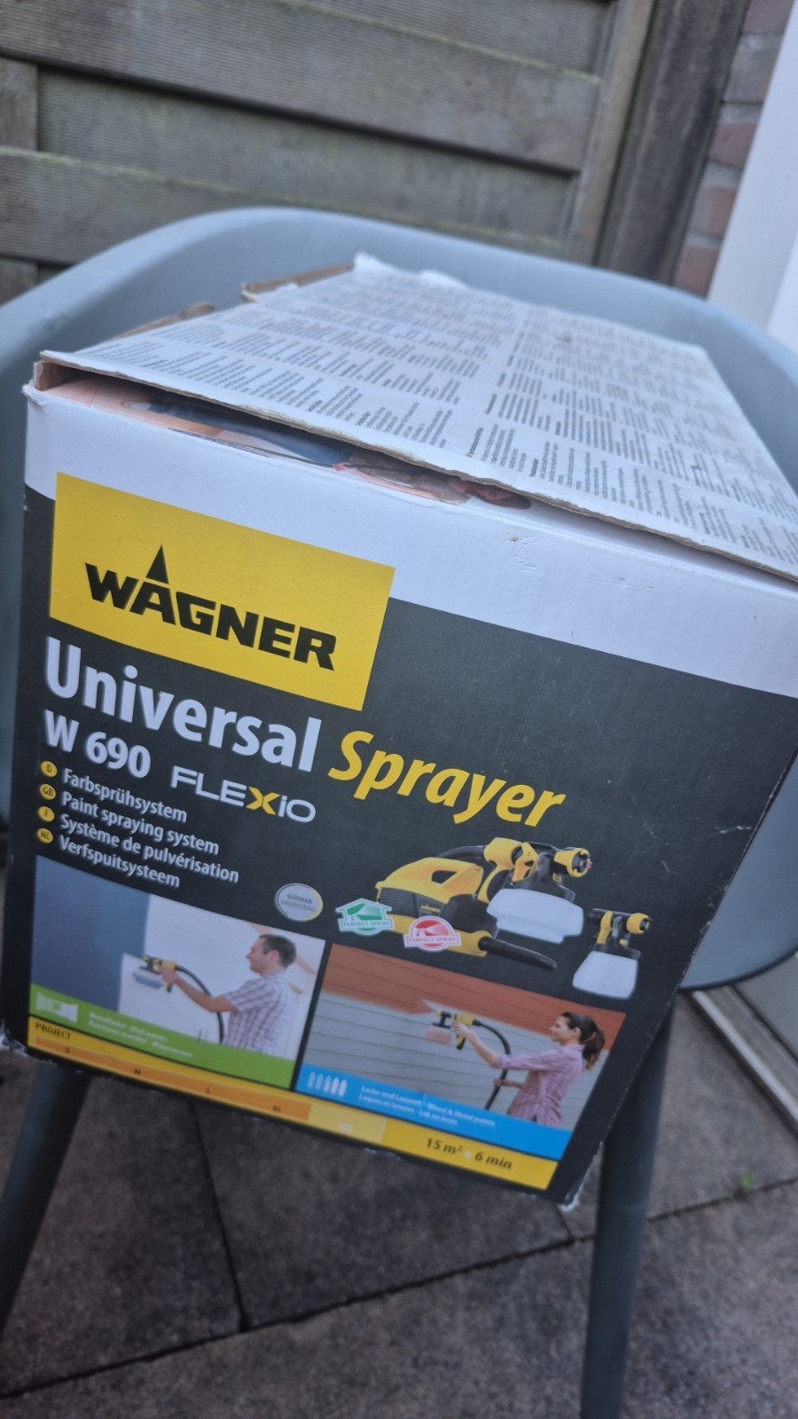 Wagner Universal Sprayer W 690 FLEXiO Verfspuitsysteem, Ophalen, Verfspuit of Verfpomp