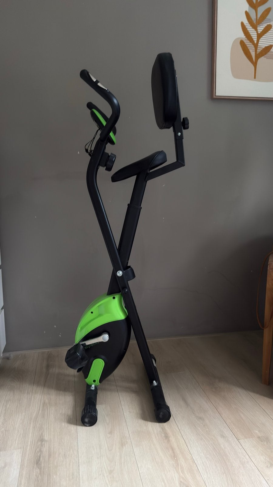 Opvouwbare hometrainer met rugleuning - Zo goed als nieuw, Ophalen, Zo goed als nieuw, Metaal, Benen