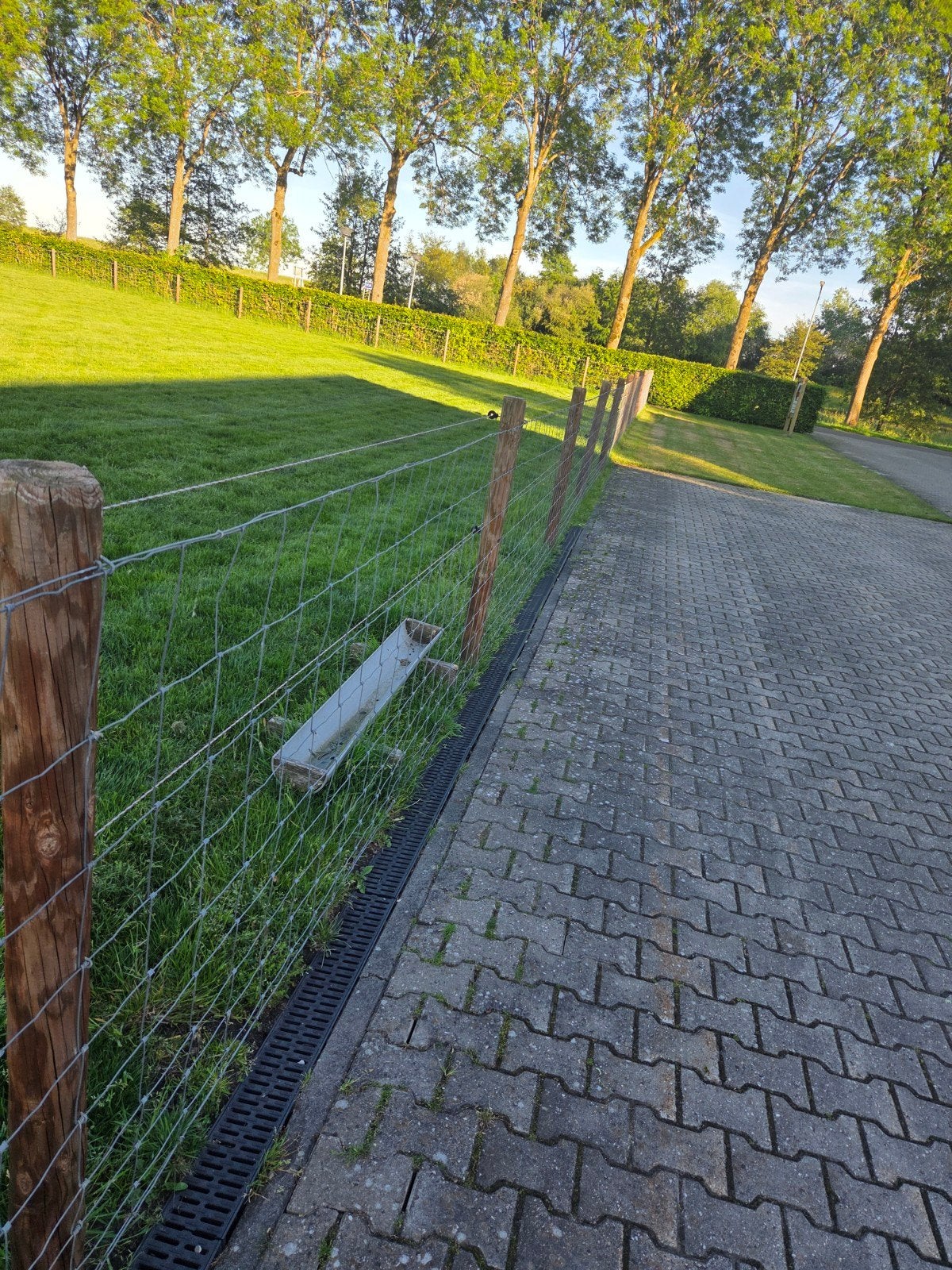 Hekwerk + Gaas + Palen, Tuin en Terras, Tuinhekken en Hekwerk, Ophalen, IJzer, Gaashekwerk