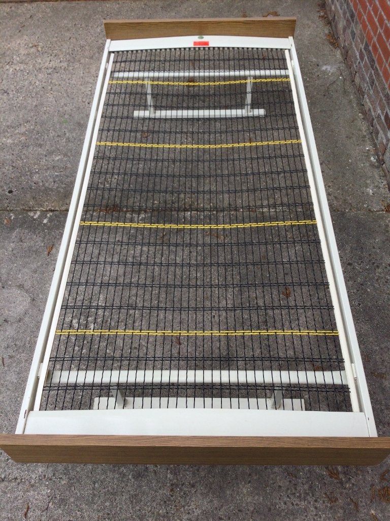 logeerbed, Ophalen, 90 cm, Eenpersoons, Zo goed als nieuw