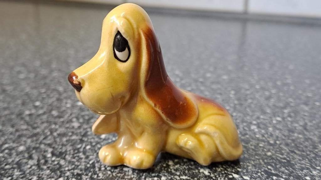 Vintage Vaga International beeldjes hondje, Ophalen of Verzenden, Bruin