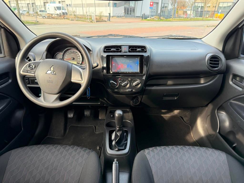 Mitsubishi Space Star 1.2 Cool+ Airco|NAVI|Tel|Vol Onderhoud, Voorwielaandrijving, 12 maanden, Stof, Gebruikt