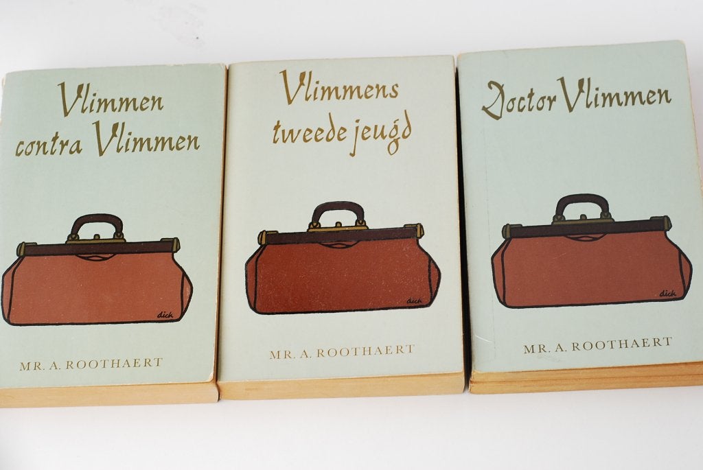 Vlimmen - Mr. A. Roothaert 3 boeken Zwarte Beertjes jaren 60, Verzenden, Gelezen, België