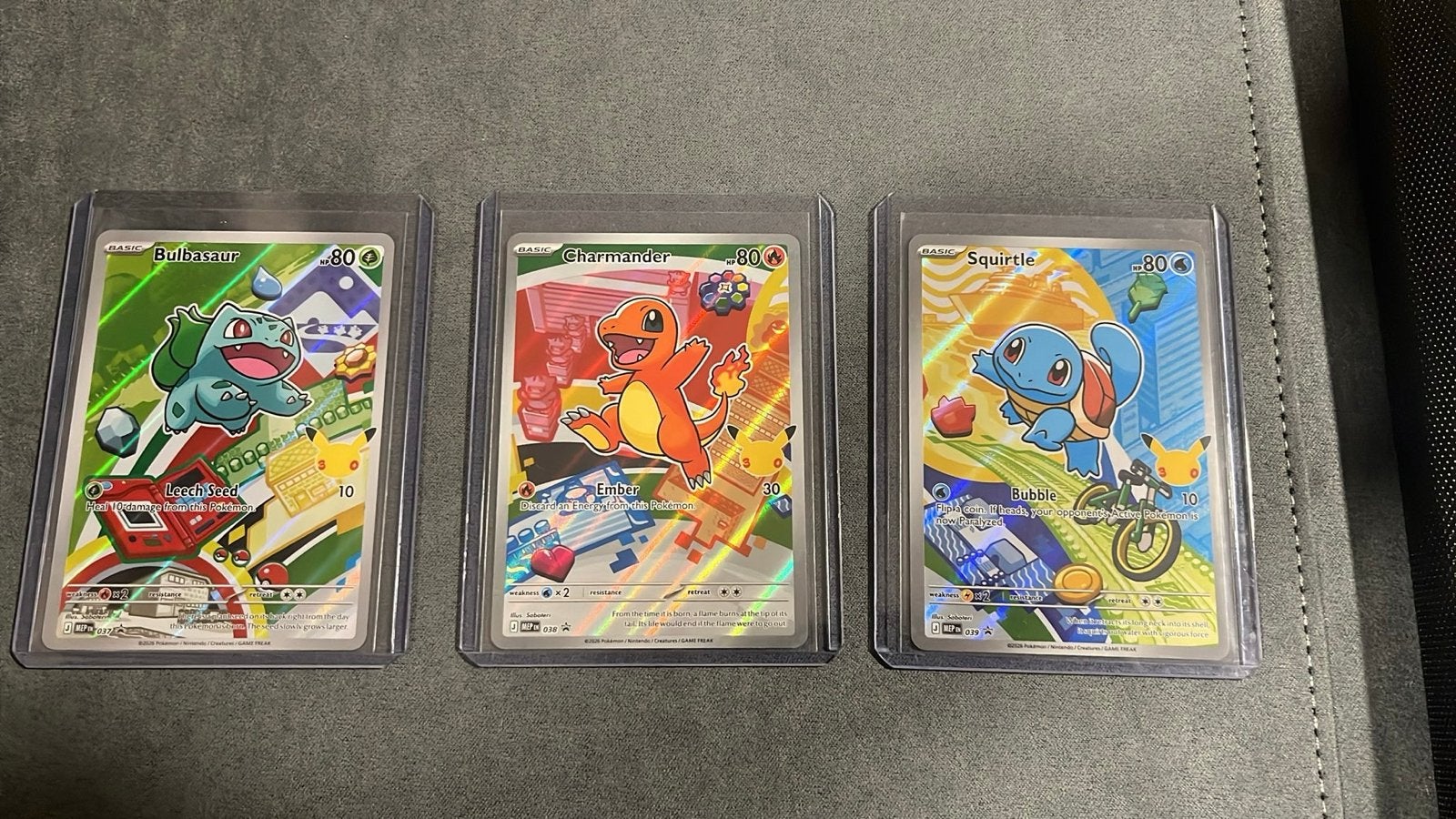 Pokemon Gen 1 First Partners Pokémon Kaarten - Near Mint, Hobby en Vrije tijd, Verzamelkaartspellen | Pokémon, Ophalen of Verzenden