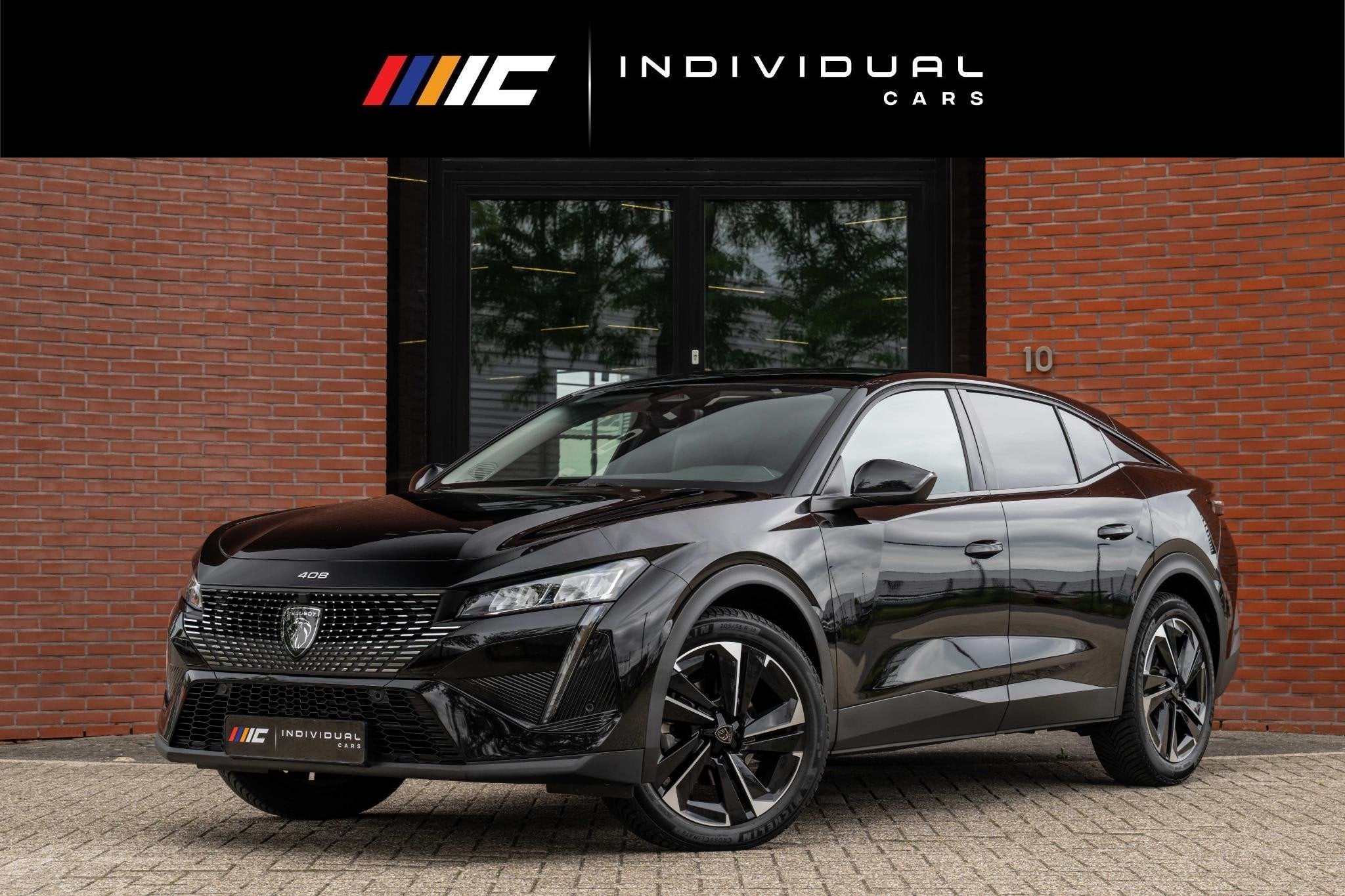 Peugeot 408 1.2 T Allure Pack 130pk EAT8 Camera Orig NL, Auto's, Dealer onderhouden, Gebruikt, 1199 cc, Leder en Stof