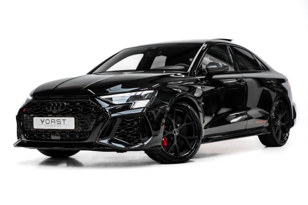 Audi RS 3 2.5 TFSI quattro Pano B&O Keramisch Leer Carbon, Automaat, Gebruikt, RS3, Zwart
