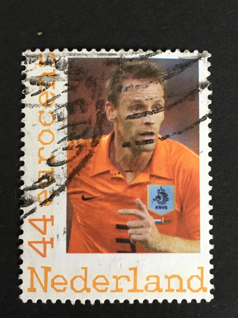 2750 Persoonlijke - Speler nederlands elftal - gestempeld, Postzegels en Munten, Ophalen of Verzenden, Na 1940, Gestempeld