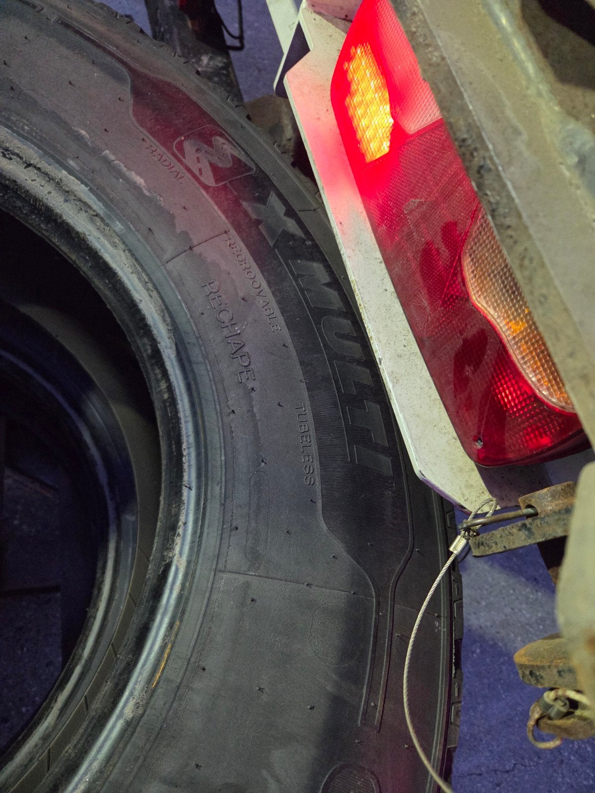 2 gebruikte Michelin banden, Ophalen, Gebruikt