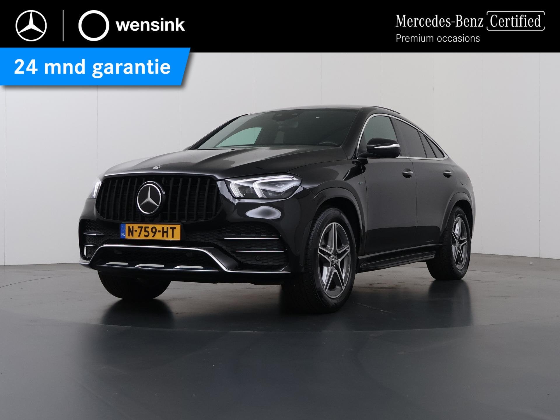 Mercedes-Benz GLE-klasse Coupé 350 e 4MATIC Premium | AMG |, Auto's, Gebruikt, 4 cilinders, 2525 kg, Zwart