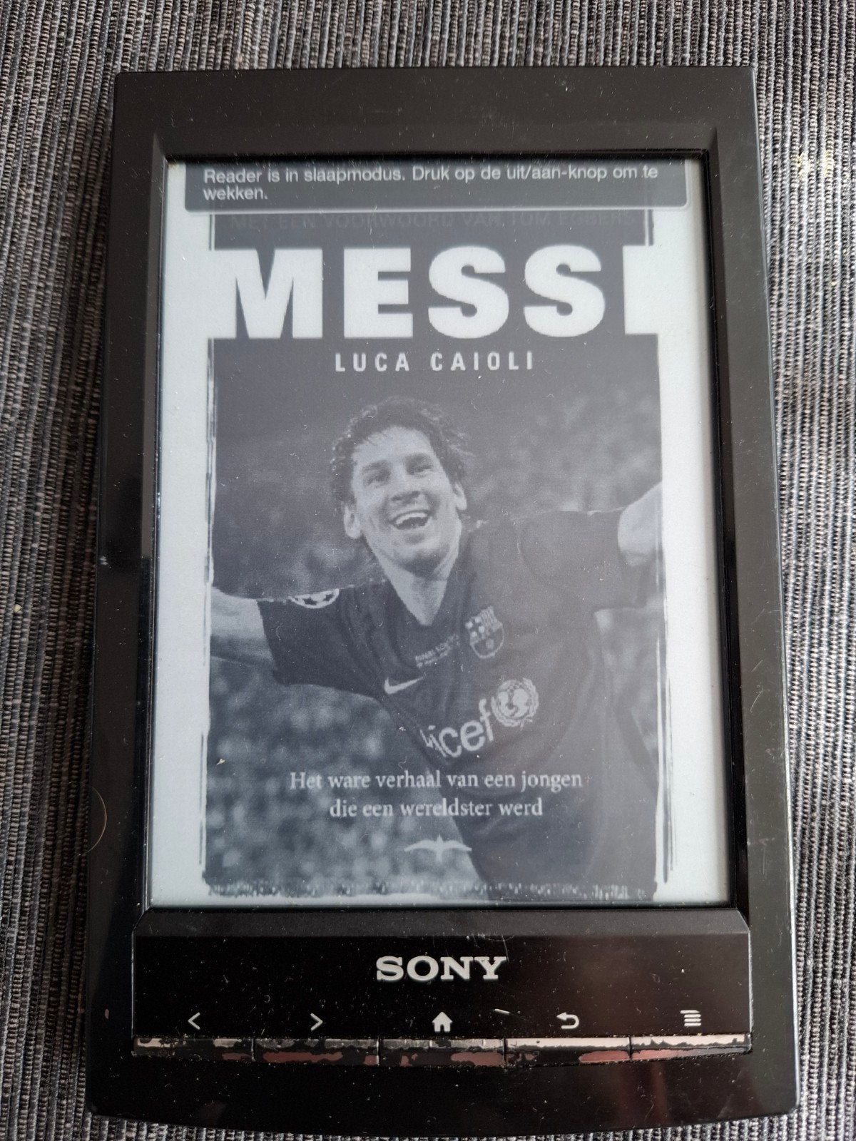 Sony PRS-T1 E-reader - Zwart - Inclusief boeken, Computers en Software, E-readers, Gebruikt, 6 inch of minder, 4 GB of minder