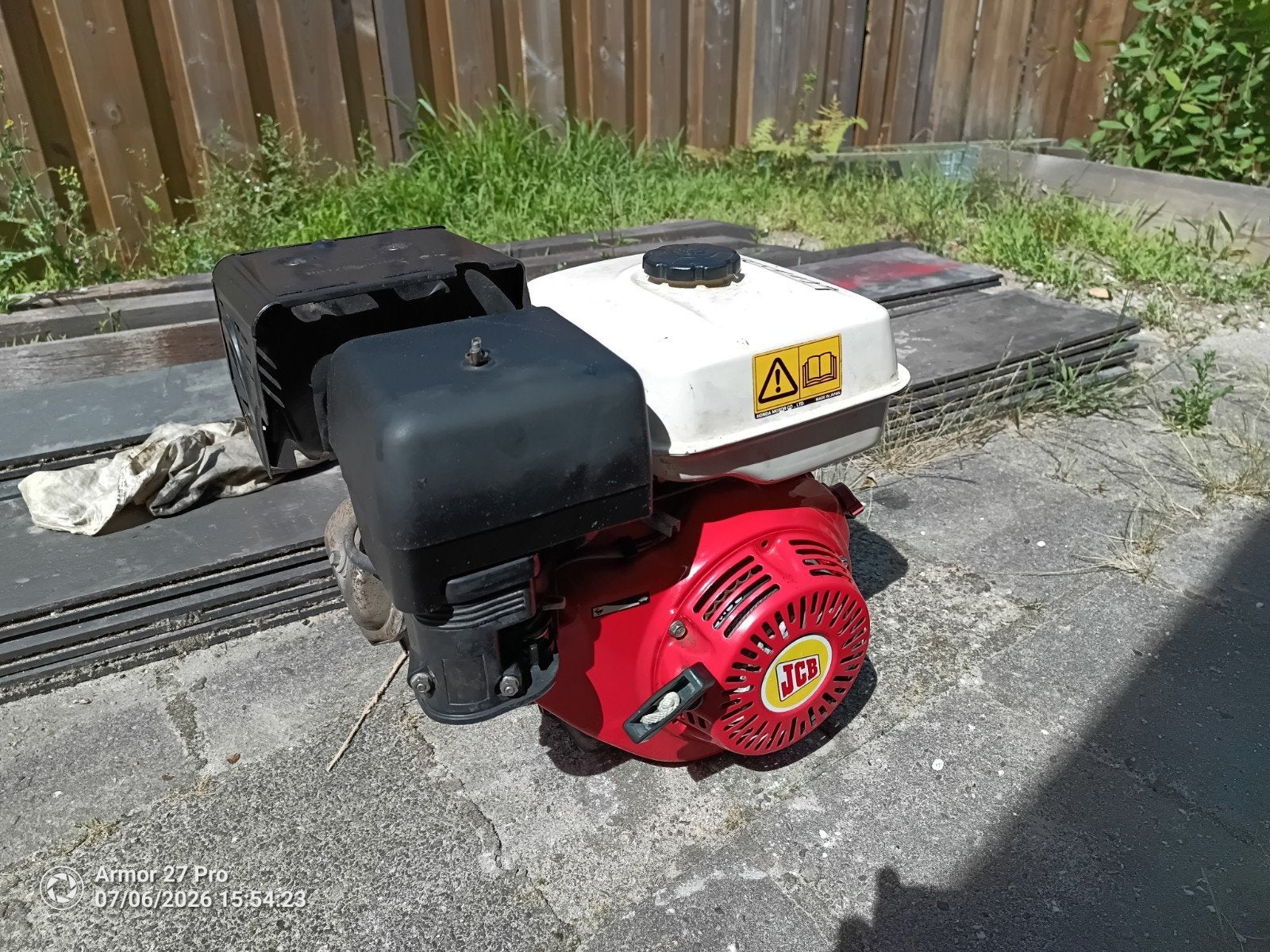 Honda GX240, Doe-het-zelf en Verbouw, Motoren, Ophalen, Gebruikt, Benzinemotor, 1800 rpm of meer