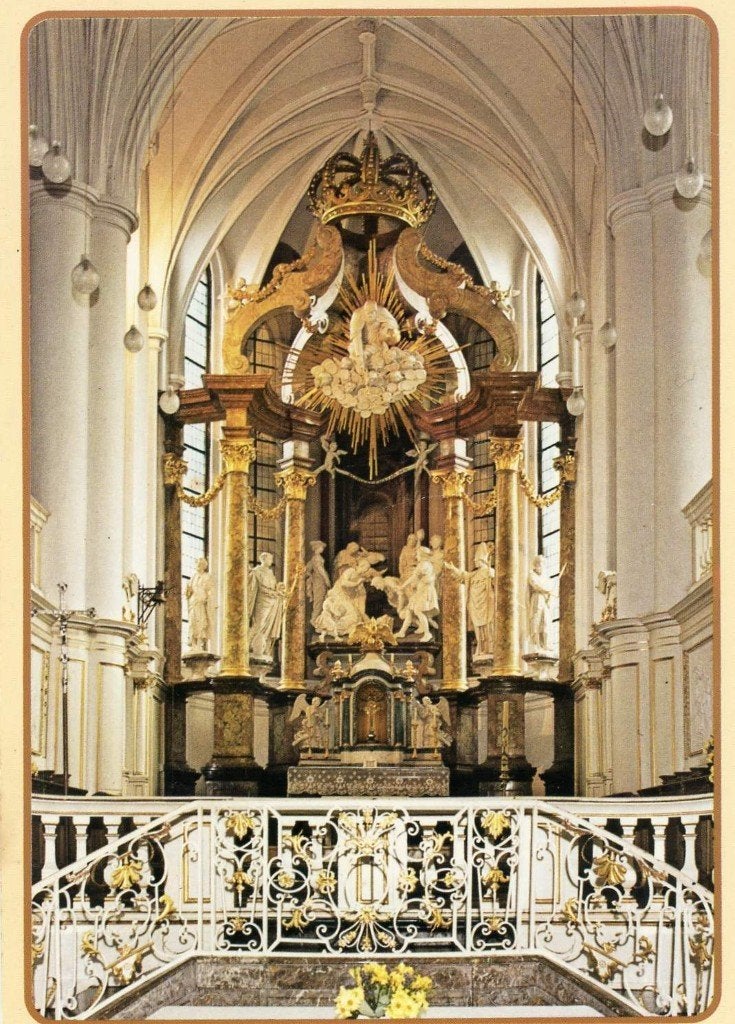 THORN Abdij Kerk Hoofdaltaar, Verzenden, 1980 tot heden, Ongelopen, Limburg