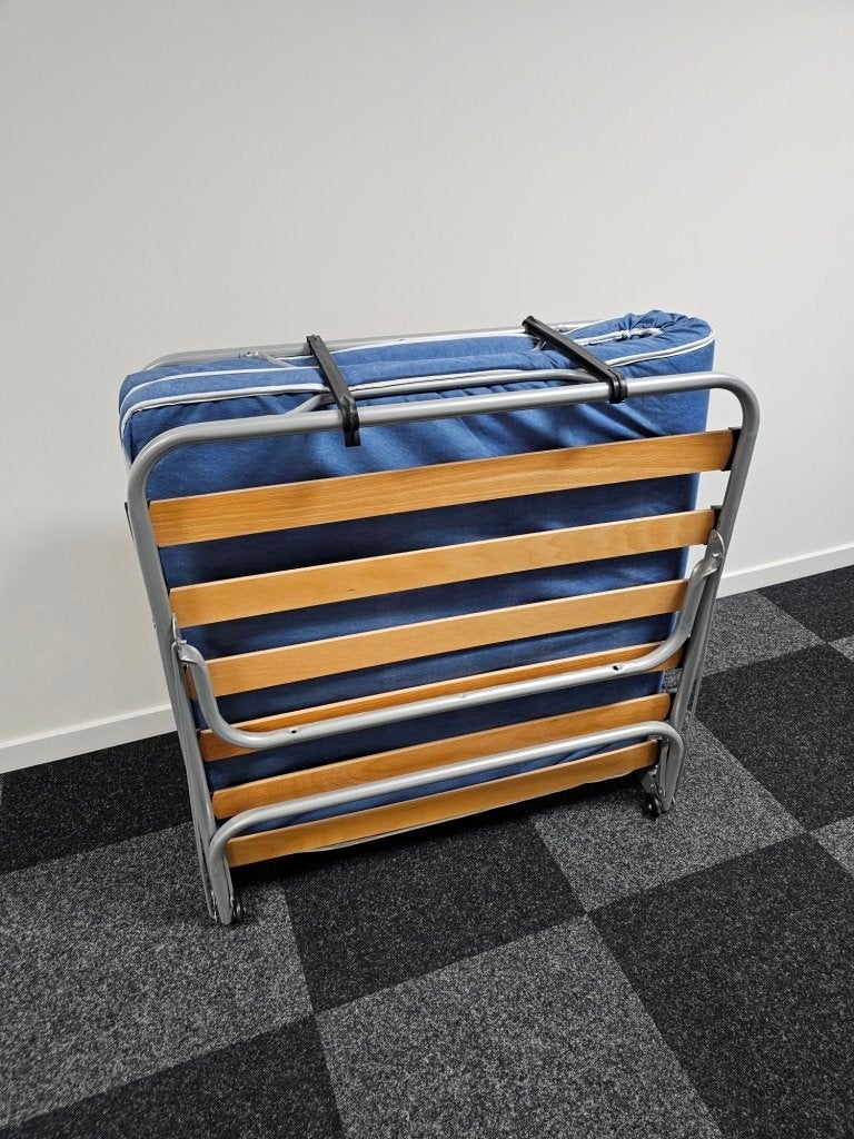 Logeerbed ZGAN voor €25,-, Ophalen, Eenpersoons, 190 cm of minder, Zo goed als nieuw