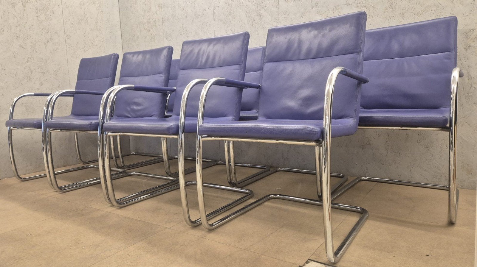 Thonet S78 Design Stoelen, Huis en Inrichting, Ophalen, Overige kleuren, Modern Design, Leer