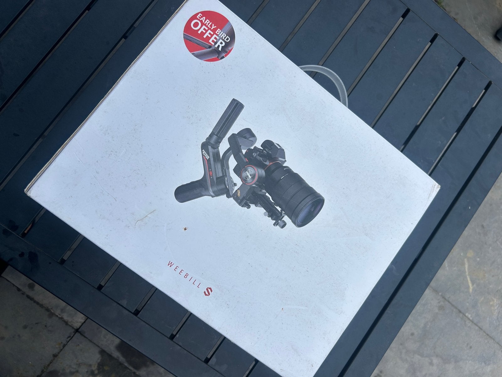 Zhiyun Weebill S Gimbal - Slechts 1x gebruikt, zo goed als n, Zhiyun, Gimbal, Ophalen of Verzenden, Zo goed als nieuw