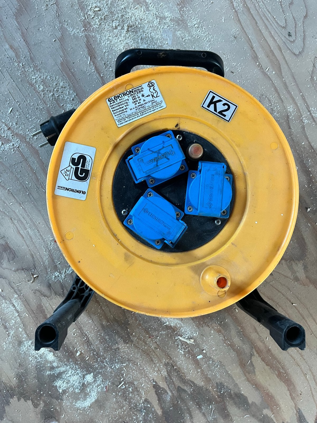 Elektron Berlin Kabelhaspel 30m - Gebruikt, Ophalen of Verzenden, Gebruikt, Overige merken, Kabelhaspel