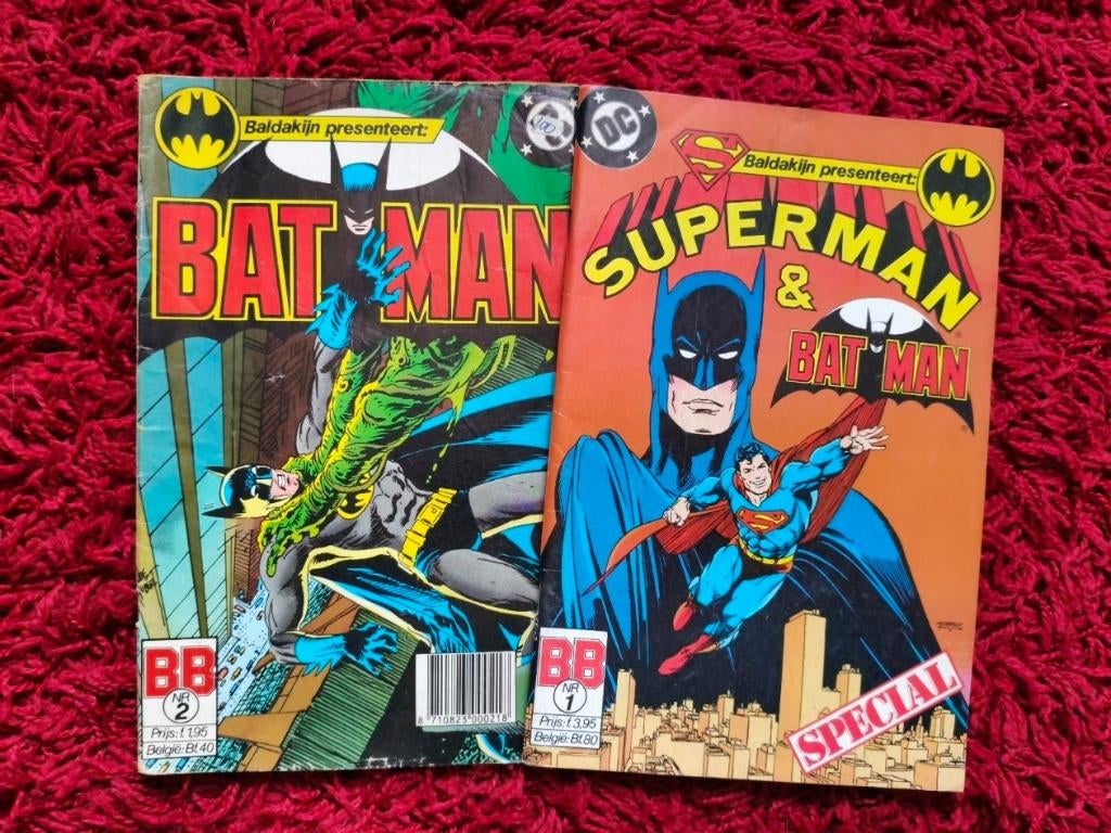 Baldakijn presenteert Batman / Superman en batman, Meerdere comics, Ophalen of Verzenden, Gelezen, Amerika