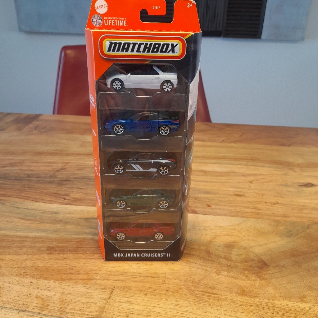 Matchbox 5 pack Japan Cruisers II. Ongeopend., Ophalen of Verzenden, Nieuw, Auto