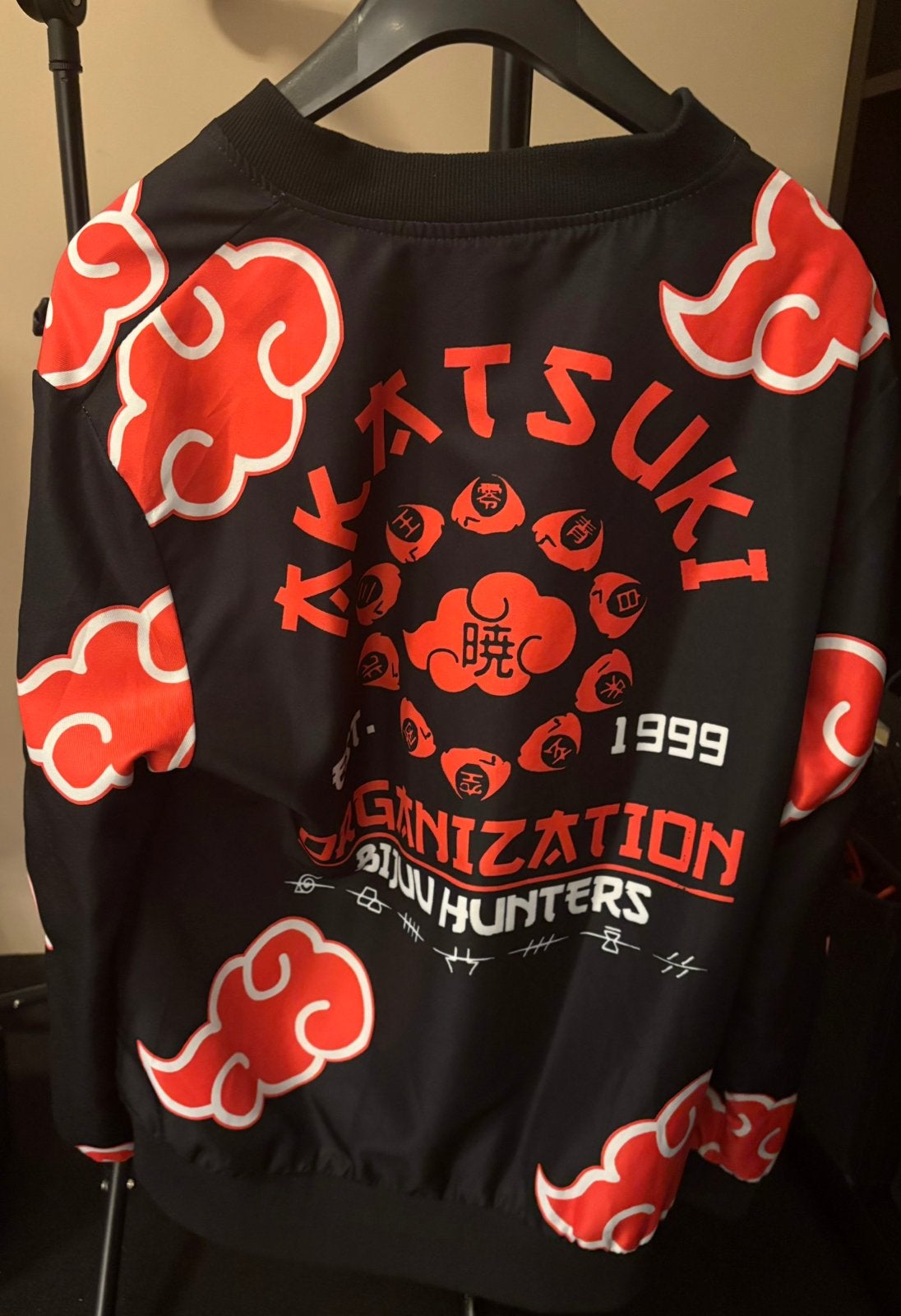 Anime Akatsuki Jacket Naruto, Ophalen of Verzenden, Zo goed als nieuw