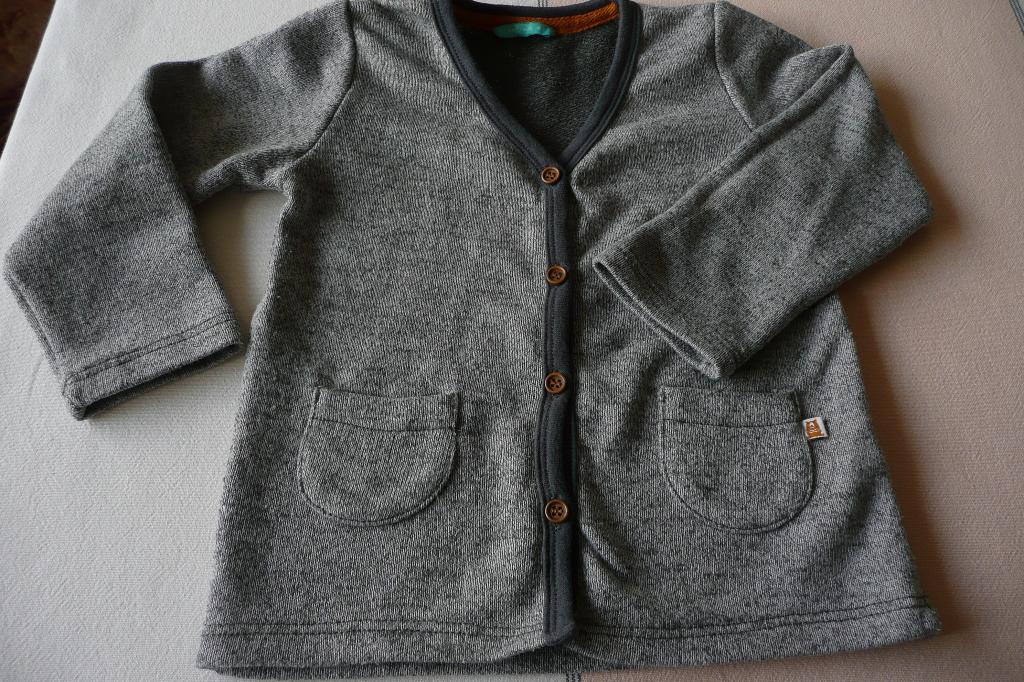 Lichtgrijs vest van de Hema Maat 92, Kinderen en Baby's, Kinderkleding | Maat 92, Jongen of Meisje, Trui of Vest, Ophalen of Verzenden