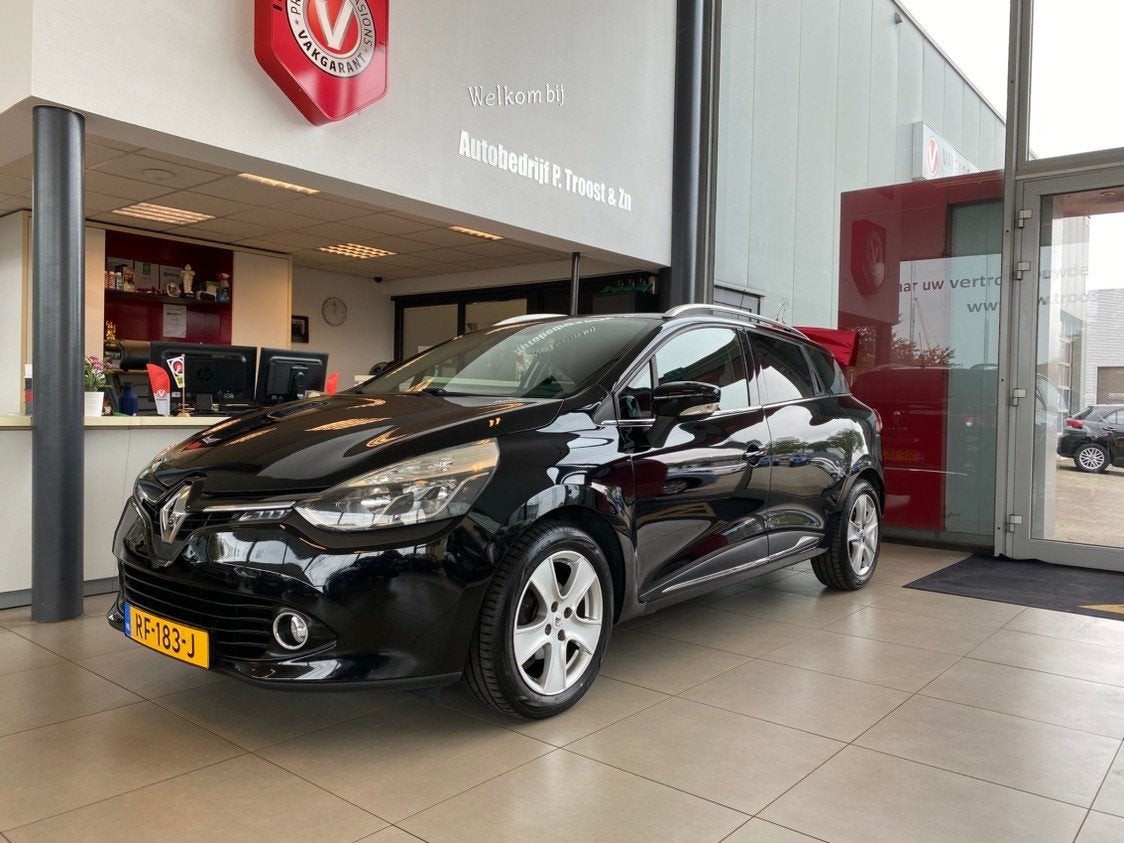Renault Clio Estate 0.9 TCe Dynamic,Navigatie,Achteruitrijca, Auto's, Stof, Gebruikt, 580 kg, Zwart