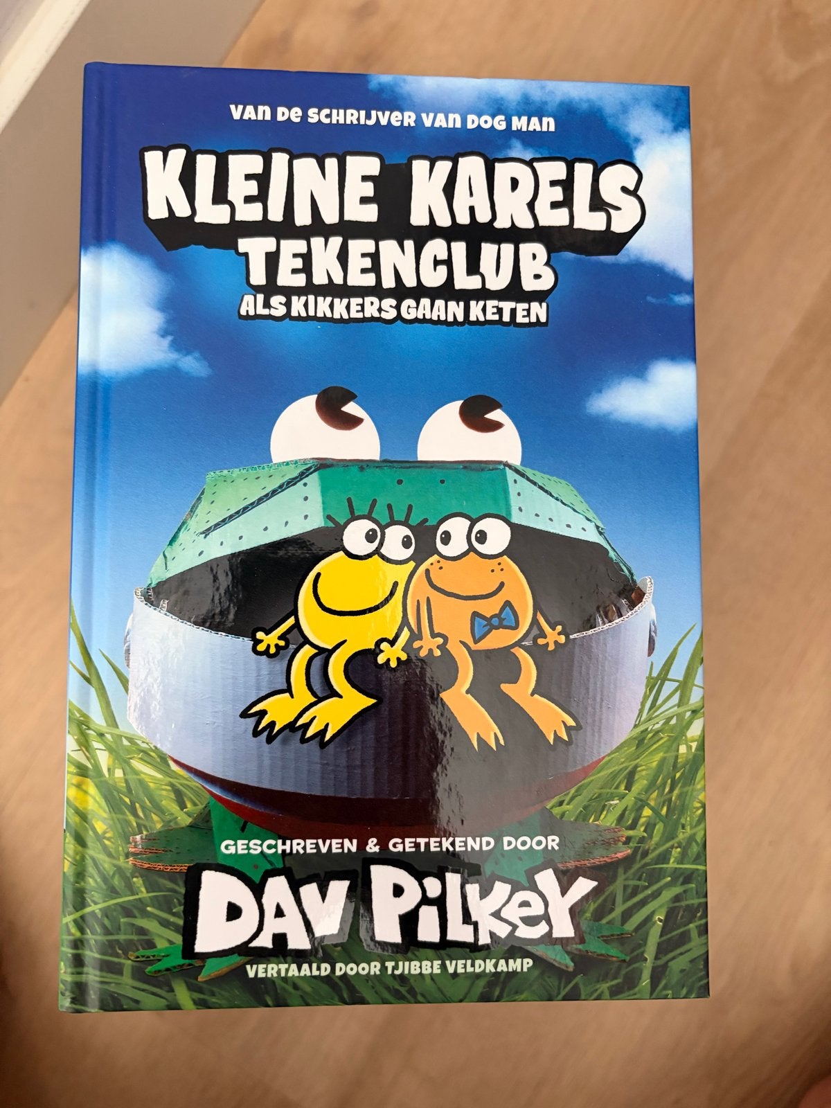 Kleine Karels Tekenclub Boeken - Dav Pilkey, Ophalen of Verzenden, Zo goed als nieuw, Fictie