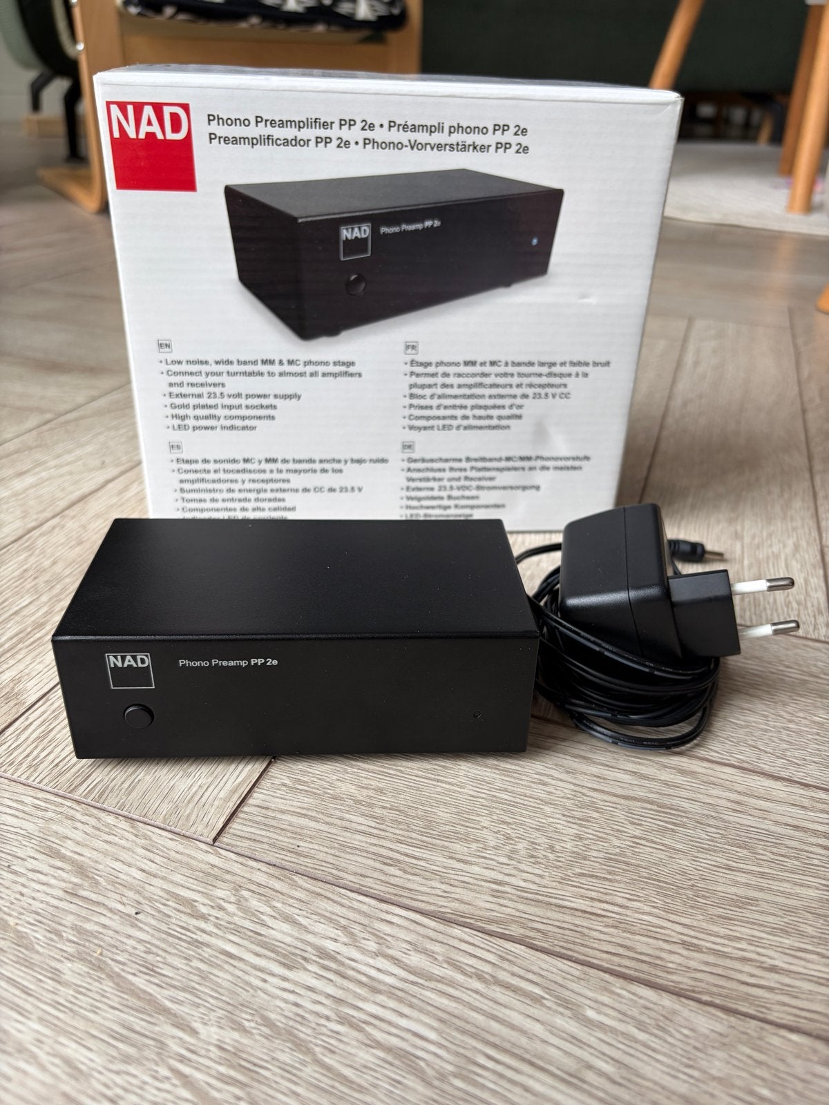 NAD PP2e Phono Preamp - Phono Voorversterker, Overige merken, Overige systemen, Ophalen of Verzenden, Zo goed als nieuw
