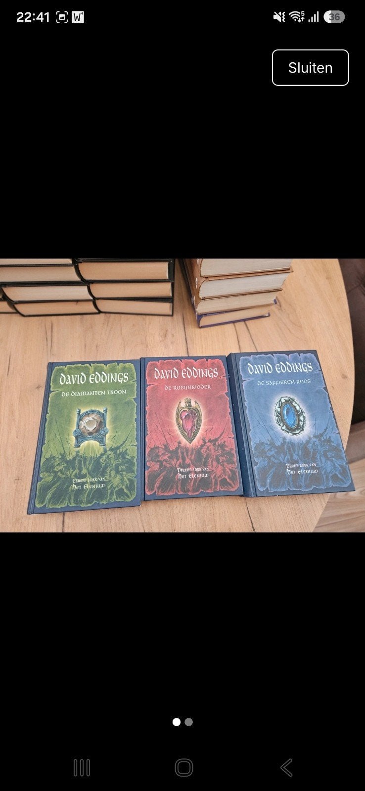 David eddings, Boeken, Ophalen of Verzenden, Gelezen