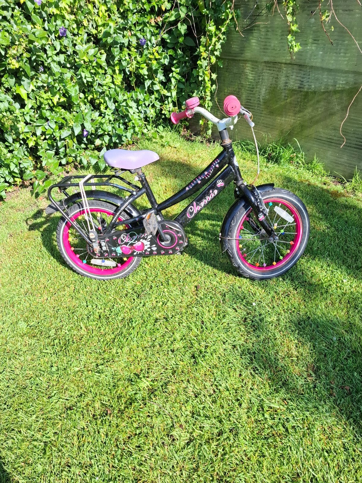 Meisjesfiets 16 inch, Fietsen en Brommers, Ophalen, Gebruikt, Terugtraprem, 16 tot 20 inch