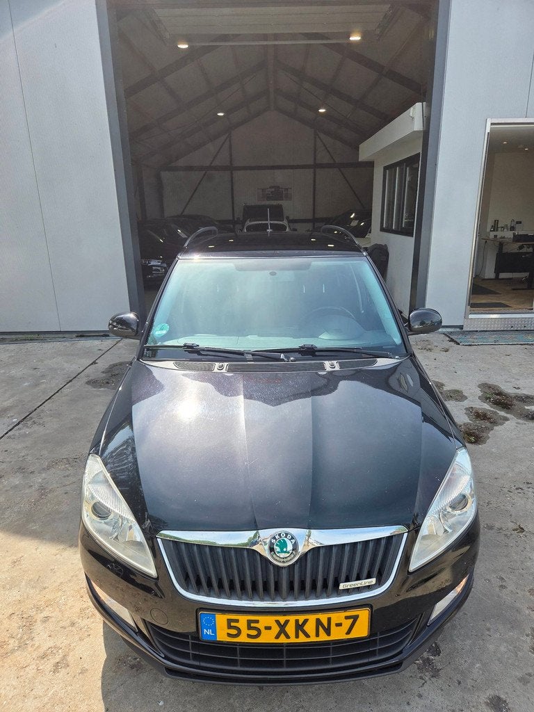 Skoda Fabia Combi 1.2 TDI Greenline Businessline | Clima | P, Auto's, Voorwielaandrijving, Euro 5, Stof, Zwart