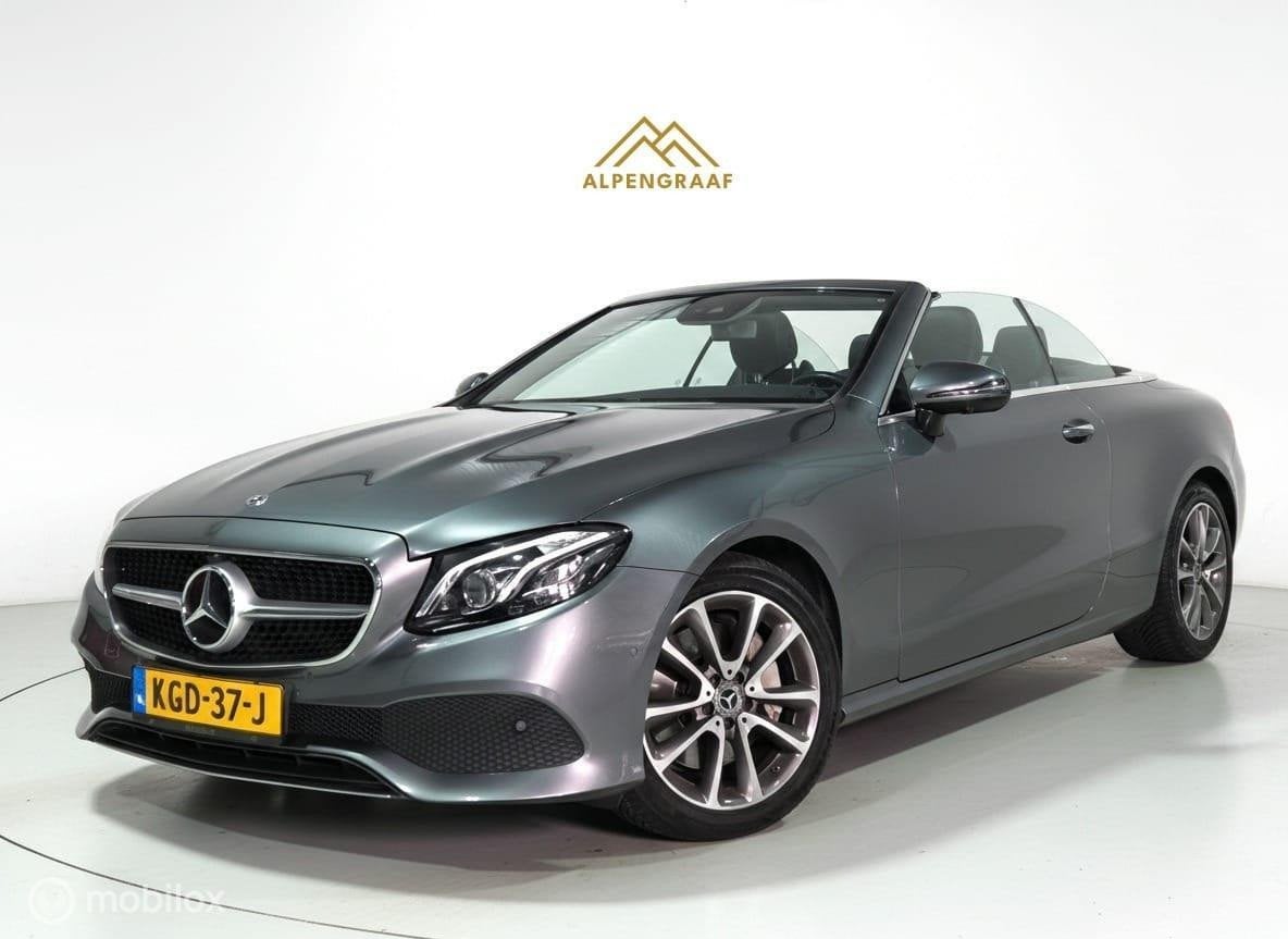 Mercedes E-klasse Cabrio 300 Premium Burmester|Softclose|360, Auto's, Mercedes-Benz, Automaat, Achterwielaandrijving, 4 cilinders