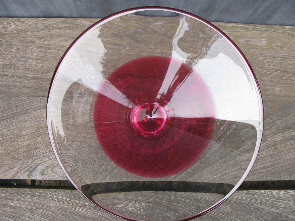 HADELAND NORWAY SCHAAL GLAS LIMITED EDITION 1991, Ophalen of Verzenden