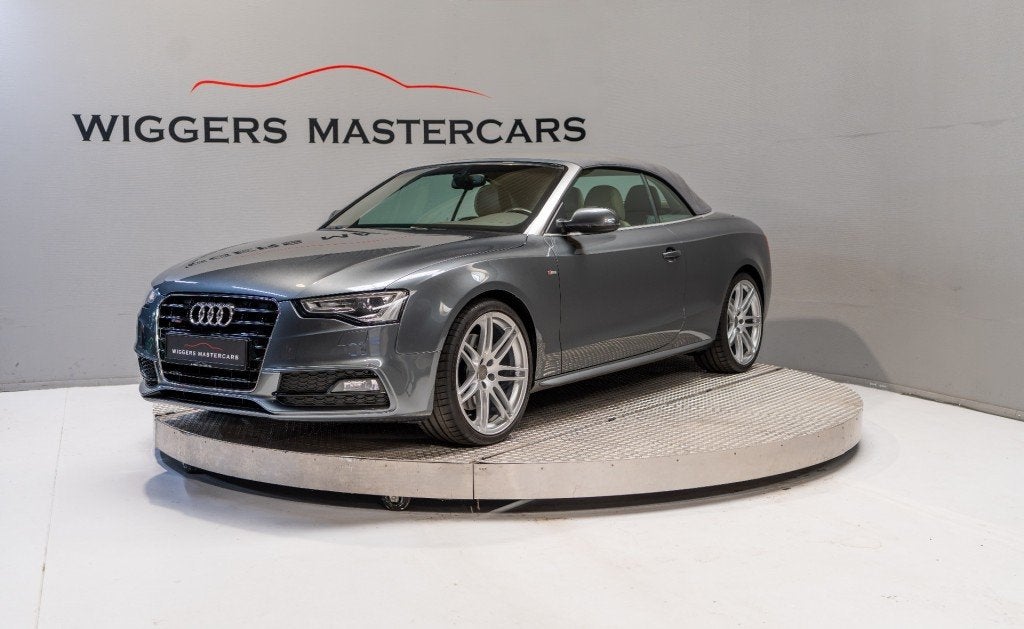 Audi A5 3.0 TFSI V6 Cabriolet * Quattro  * Automaat * B&O *, Auto's, Gebruikt, 2995 cc, 4 stoelen, Leder